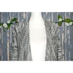 Ann Taylor Ladies Gray Cardigan Sweater Size S Open Front Handkerchief LS Photo 4