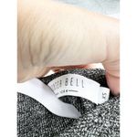 Hunter Bell Gray Silver Metallic Balloon Long Sleeve Knit Top Size XS Photo 3