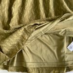 Ophelia Roe  Olive Green Textured Flowy Blouse Top Size Medium NWT Photo 8