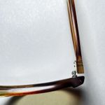 Iconic Vintage 70s Ted Lapidus France Brown & Gold Oversized Women's Sunglasses Photo 9