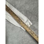 Pilcro  and The Letterpress Jacket Womens Medium White Denim Distressed‎ Stretch Photo 8