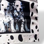 Echo Disney 101 Dalmatians big silk scarf White Photo 3