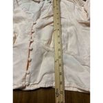 Levi's  Women's Sophia Cotton Balloon Sleeve V Neck Top Pink Size Large Photo 7