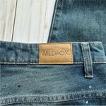 Wildfox NWT DaVinci Relaxed Loose Baggy Paint Splatter Crop Boyfriend Jeans Photo 8