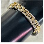 Boca Classics genuine diamond quartz watch Gold Photo 3