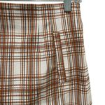 Veronica Beard Roman Skirt Size 4 Plaid Mini Cotton Blend Photo 7