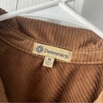 Democracy  Women's Corduroy Shirt Jacket In Tan size M Photo 1