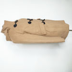 Escalier Women's Tan Hooded Toggle Wool Blend Coat S Photo 2