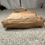 Coach Ashley Large Beige Leather Carryall Satchel Shoulder Bag Photo 8