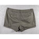 a.n.a ‎ Chino Shorts Women 14 Mid Rise Shortie Olive Green Outdoor Academia Casual Photo 1