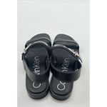 Calvin Klein Black Women's Shoes Telisha cow silk Leather - Size 7.5 Photo 3