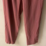 Babaton Aritzia Burgundy/Brick Red Tapered Leg Pants Size 4 EUC Photo 8