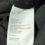 Oak + Fort Womens Black High Waist Wide Leg Windbreaker Palazzo Trousers Pants 2 Photo 5