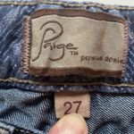 Paige  Jeans Size 27/26 Roxbury Ankle Length EUC Photo 2