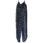 Bar III  Extra Large Patterned‎ Navy Blue Jumpsuit NWT Photo 1