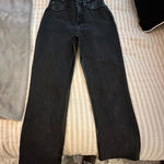 Abercrombie & Fitch Abercrombie Ankle Straight Ultra High-Rise Jeans Photo 0