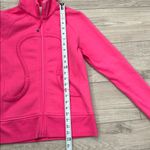 Lululemon  Scuba Hoodie Full Zip 6 Pink Hooded Sweatshirt Thumbholes Logo Photo 9
