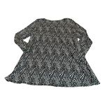 3/$15 INTRO zebra print high low top Black Size 2X Photo 3