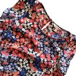 Juicy Couture Floral Sleeveless Blouse with Ruffles Photo 2