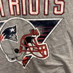 NFL Team Apparel Grey V Neck T Shirt Womens Size Small New England Patriots‎ NWT Gray Photo 2