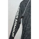 Under Armour  Velocity Wordmark Hoodie Top Black/Gray Shirt Loose Fit Women's L Photo 5