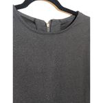 Black Mini Dress Faux Leather Grudge 90s Streetwear Size M Photo 3