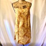 Billabong dress 💥 mini snake print gold/white M Photo 2