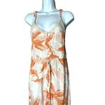 Roxy Hot Summer Lands Maxi Dress Spaghetti Straps Floral Size S Photo 1
