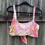 Boohoo  Paisley Tied Bralette Top 6 Photo 4