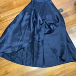 Lulus  Broadway Show High Low Maxi Dress Size‎ Medium Navy Formal Party Elegant Photo 2