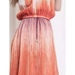 Haute Hippie NWT Ombre' Silk High- Low Dress $535 Size Medium Photo 8