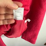 New York & Company Peacoat Womens S Pink Wool Blend Double Breasted‎ Preppy Chic Photo 3