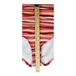 Island Rays Bikini Swim Bottom 1X Brown Orange Stripe Beach Pool Cruise New Brown Photo 8