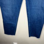 Frank & Eileen  Wicklow Italian Crop Denim Trouser Raw Hem Pants Photo 8