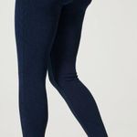 Spanx Ankle Jean-Ish Leggings Jeggings High-Rise Twilight Rinse Blue Size L Photo 1