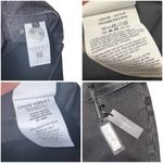 Versace Medusa Belted Low Rise Flare Jeans Faded Washed Black Size 30 NWT Photo 7