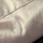 Meshki  ruched satin mini dress, spaghetti straps, bodycon, blush pink sz S Photo 13