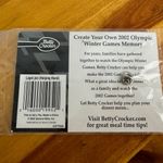 2002 Salt Lake Olympic Winter Games Betty Crocker Hamburger Helper Blue Photo 2