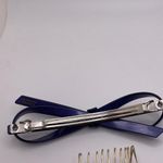 Lot Of 2 Women’s / Girl’s Hair Clip Barrettes 1 Signed Diana Handmade Photo 11