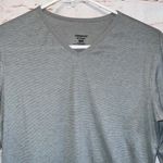 Patagonia Shirt Womens Medium Gray Capilene Long Sleeve V Neck Casual Photo 1