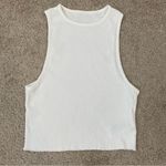 Madewell  x Molly Dickson Raw Hem Tank Top White XS Photo 3