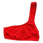 Good American Always Fits one-shoulder bikini top Sz 0 Photo 0