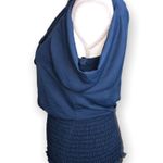 XOXO One Shoulder Jeweled Vintage Ruched Blouse Photo 3