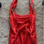 Free People  Women's Orange Sleeveless Jumpsuit Size L Standard  Casual, … Photo 2