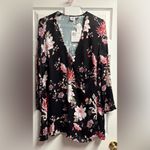 Somedays Lovin NWT Some Days Lovin 100% Viscose Floral Wrap Dress Size Small Photo 2