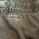 Athleta Green Athletic Shorts Lightweight Elastic Waist Photo 1