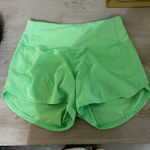 Lululemon Green Lulu speed ups 4’ Photo 0