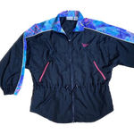Reebok Vintage  Windbreaker Jacket Retro Sport 80s 90s Nylon Medium Oversized Photo 0