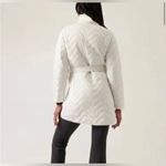 Athleta 3X Mendocino Coat Jacket Primaloft Eco Magnolia White Women NWT Photo 1