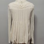 Buckle Sixes & Sevens cream embroidered mesh blouse size xs Photo 6